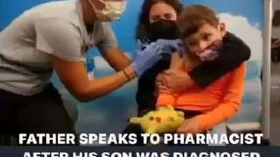 Father rips pharmacist apart after sons injured from the CV JAB