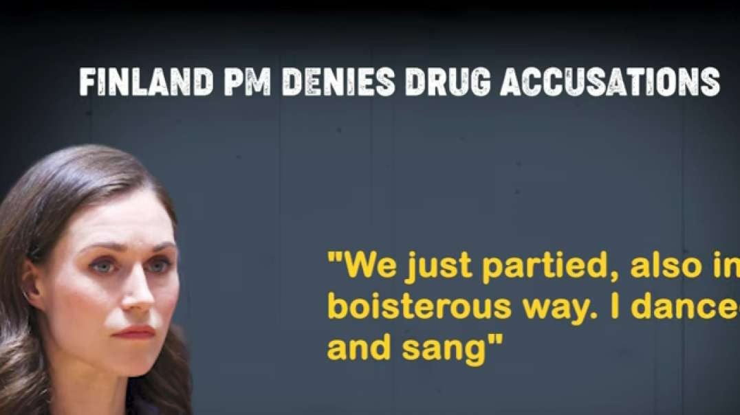 Finland PM Sanna Marin -ready for drug test