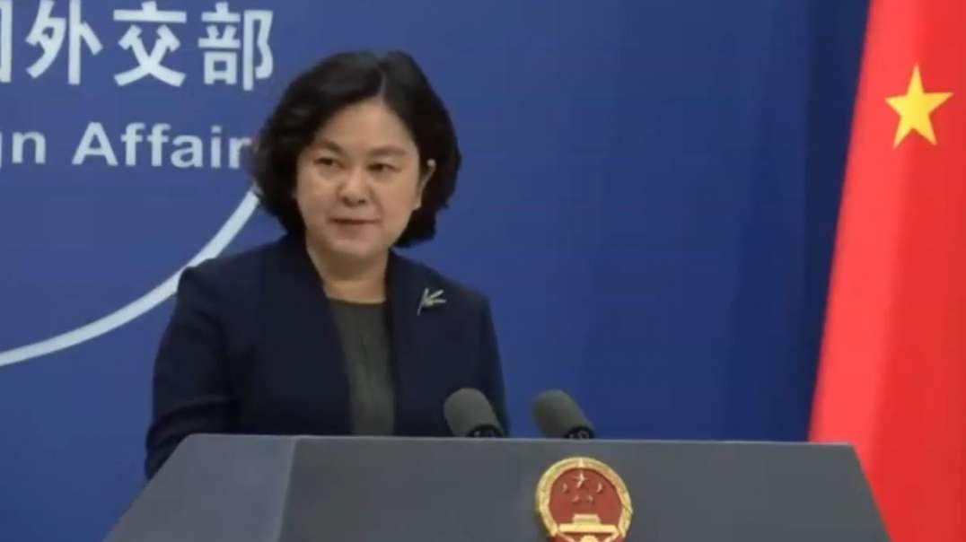 Aug 4th China Strongly Denounces G7 Statement on Taiwan Regarding Pelosi Visit Foreign Ministry Hua Chunying.mp4