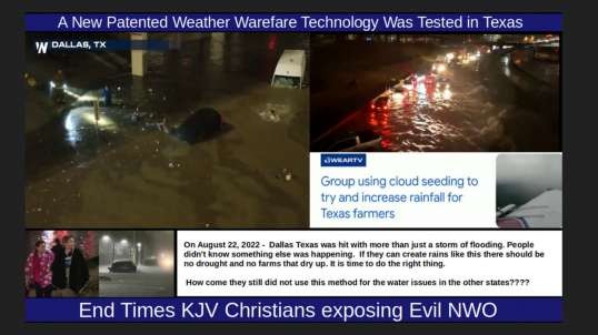 A New Patented Weather Warefare Technology Was Tested in Texas