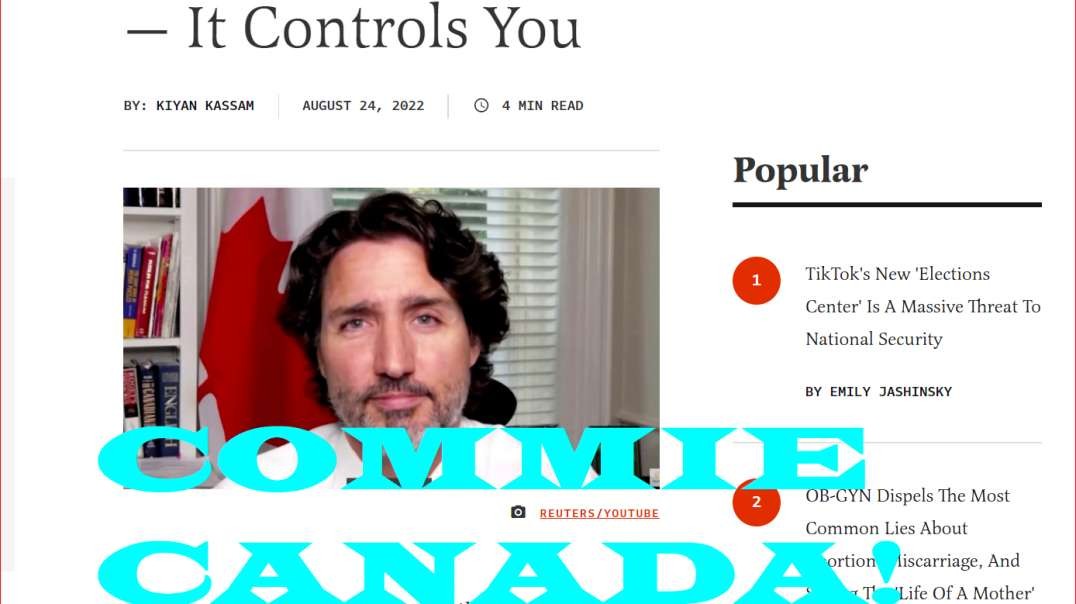 COMMIE CANADA'S INVASIVE TRAVEL APP CONTROLS YOU NOT MUH COVID-19~!