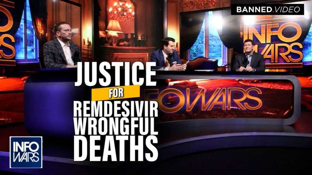 Attorneys Fighting for Justice in Remdesivir Wrongful Death Case Join Infowars In-Studio to Expose Deadly Covid Protocols