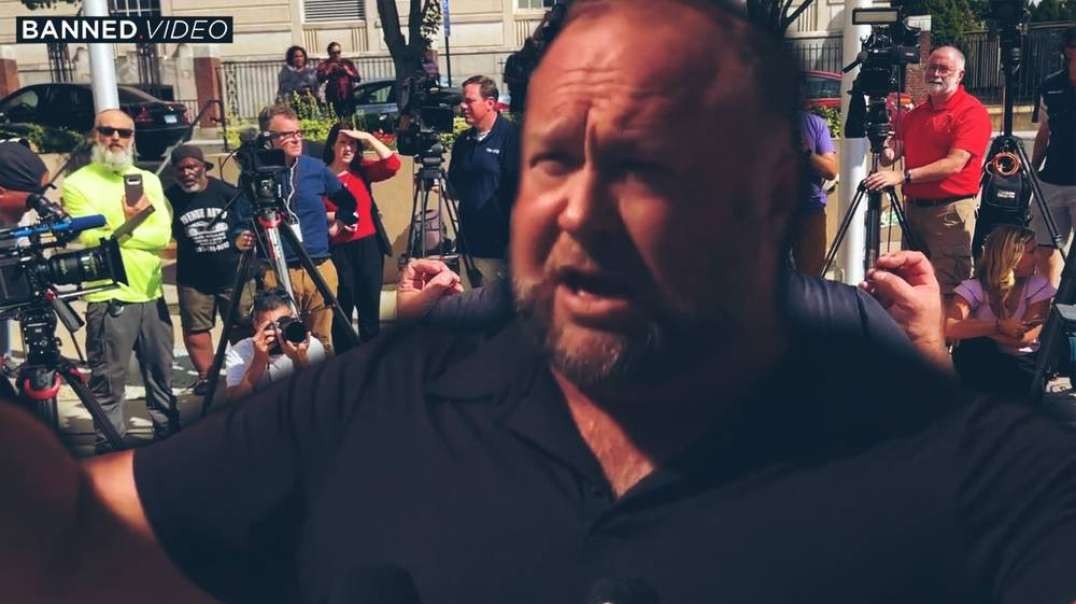 Alex Jones Indicts The Elite In Press Conference At Sandy Hook Trial
