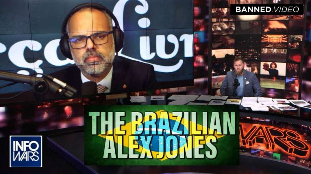 The Brazilian Alex Jones Explains How Communists Are Trying To Remove Bolsonaro As President