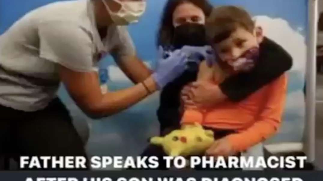 Father Speaks to Pharmacist After His Son Was Diagnosed With Myocarditis Following Vaccine Injection