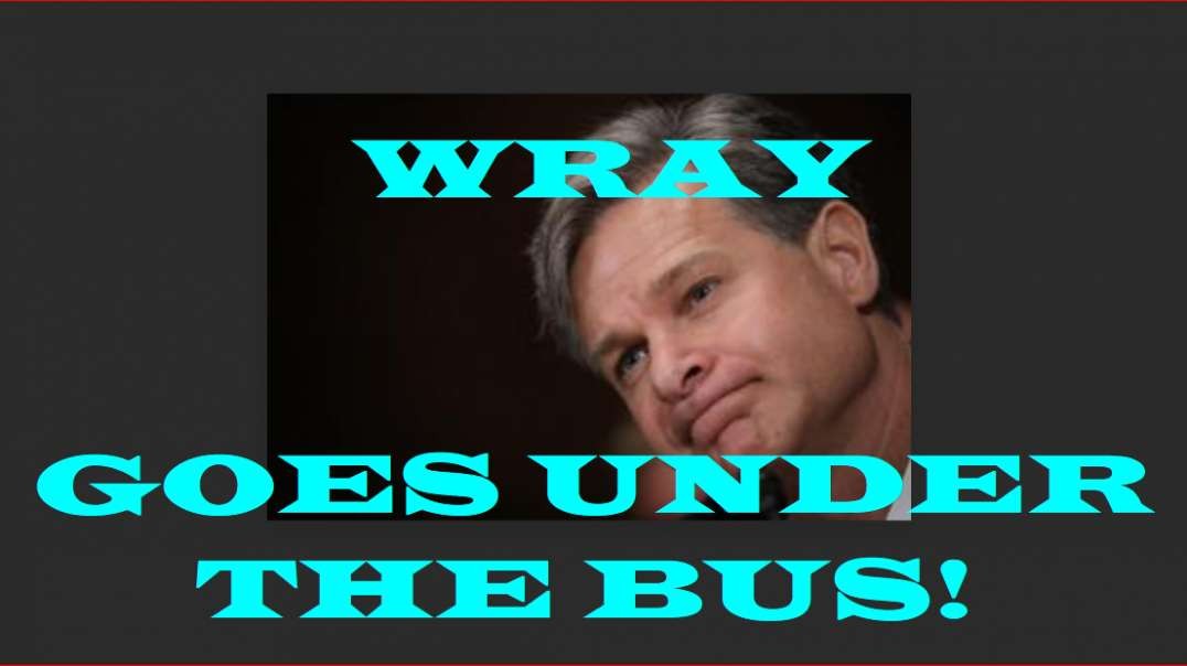 FBI RANK & FILE AGENTS BLACKBALL CHRIS WRAY IN NO-CONFIDENCE VOTE~!