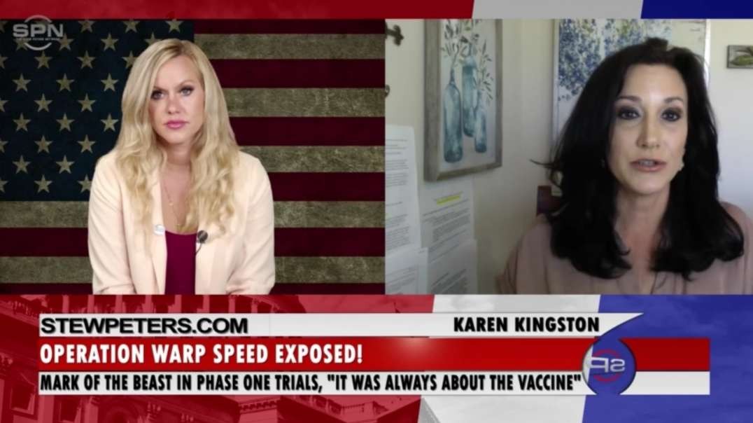 STEW PETERS - Operation Warp Speed Exposed Mark Of The Beast In Phase 1 Trials, “It Was Always About The Vaccine” ! NR.5 - is all a BIG FAT LIE !