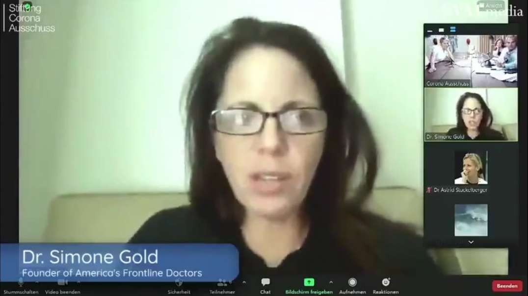 Dr. SIMONE GOLD - attorney REINER FULLMICH - Interviews of AMERICAS FRONTLINE DOCTORS  ! re up