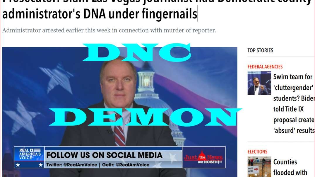 DEMONIC DNC MURDERER LEAVES HIS DNA UNDER VICTIM'S FINGERNAILS~!