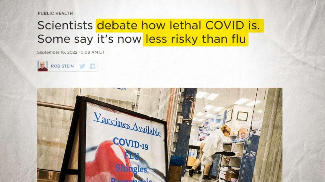 MSM Admits Infowars Was Right All Along; Covid Not That Deadly And Vaccines Don’t Work