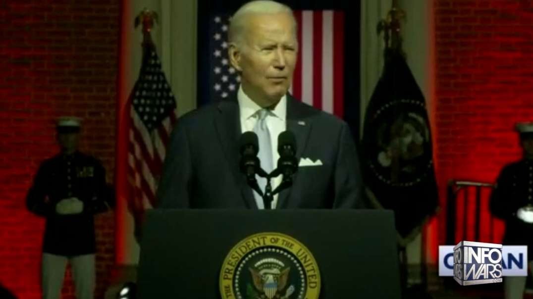Biden sets the Stage for A False Flag Ops Targeting Trump Supporters to Derail Reelection Campaign