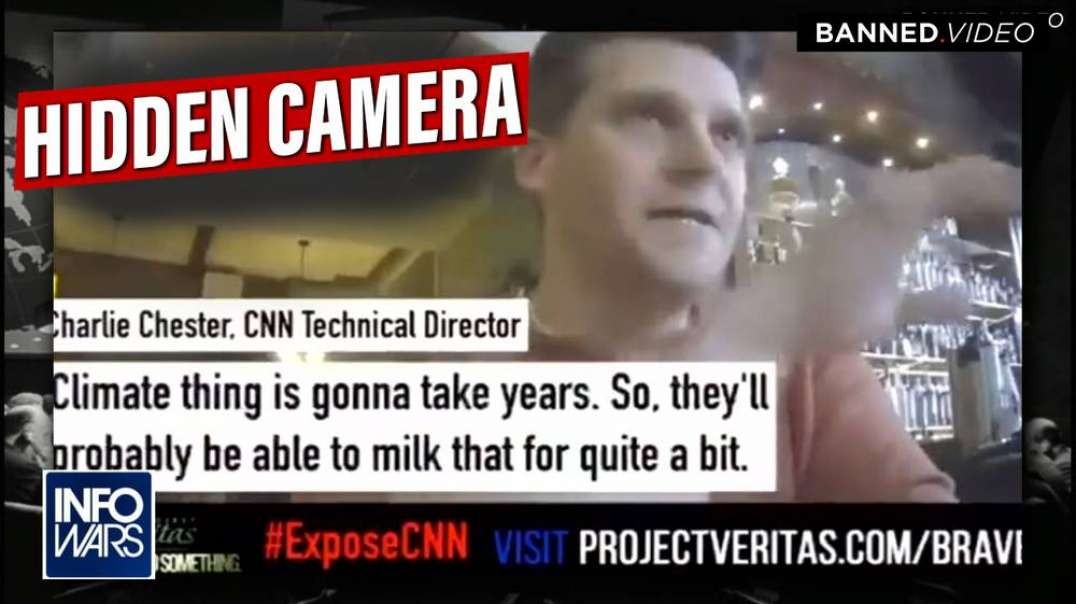 HIDDEN CAMERA- CNN Admits Climate Change Is A Power Grab Hoax The New COVID