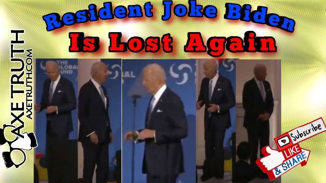 9/22/22 Resident Joke Biden is lost again!