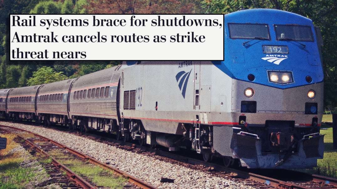 Amtrak Declares Shutdown Of Supply Chain Shipments In Most Recent Biden Economic Disaster