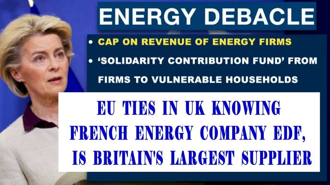 Ursula Von Der Leyen Announces EU Energy Debacle & Effective Climate Lockdowns..mp4