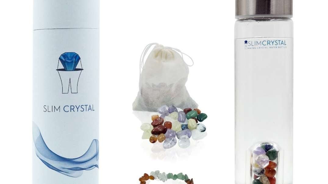The World's Only Crystal Water Bottles Created To Infuse Water So That It Can Help Support Healthy Weight