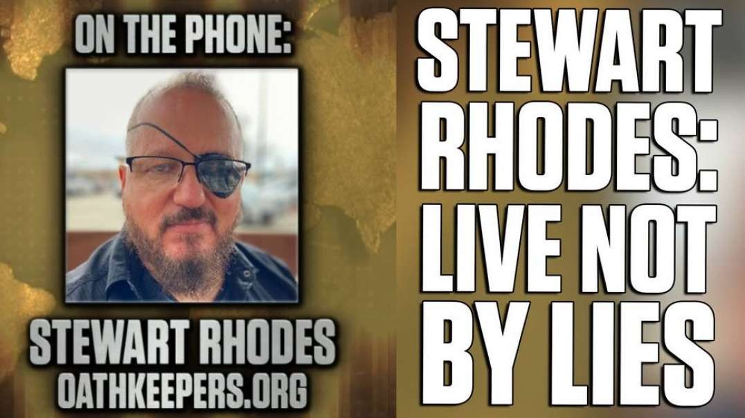 EXCLUSIVE- Stewart Rhodes Calls In From Prison To Warn About How His Trial Is Being Used To Utterly Destroy The First Amendment