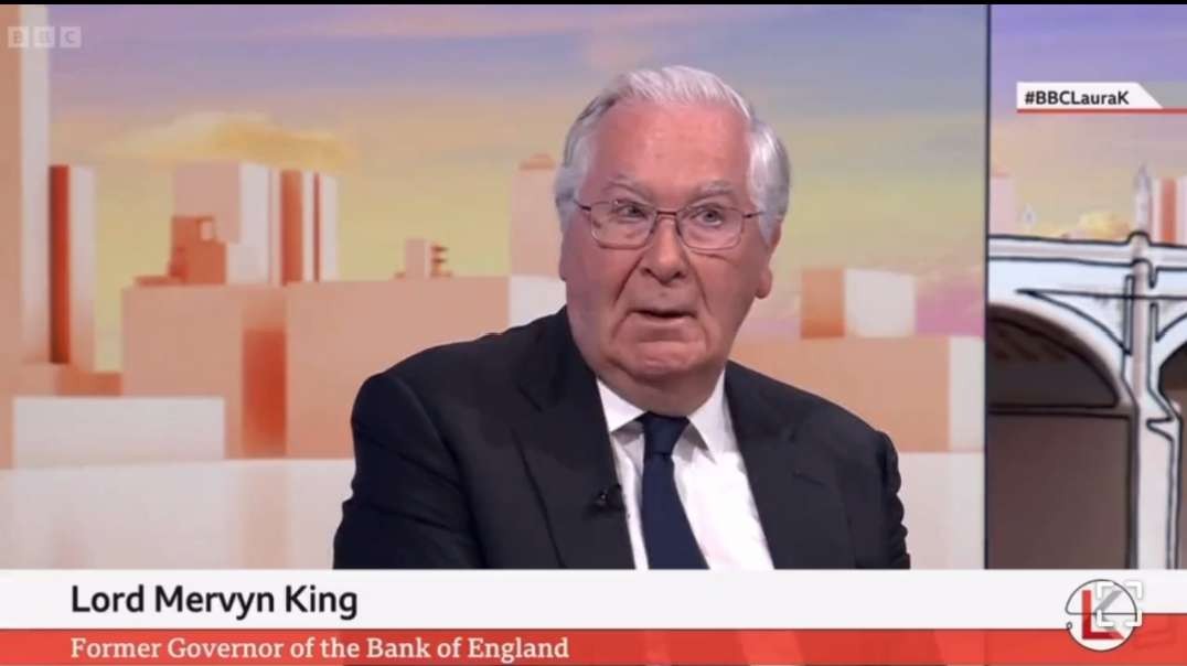 Mervyn king explains vast money printing due to lockdowns, not covid, has resulted in the brutal inflation we’re seeing, won't see him on the BBC again. .mp4