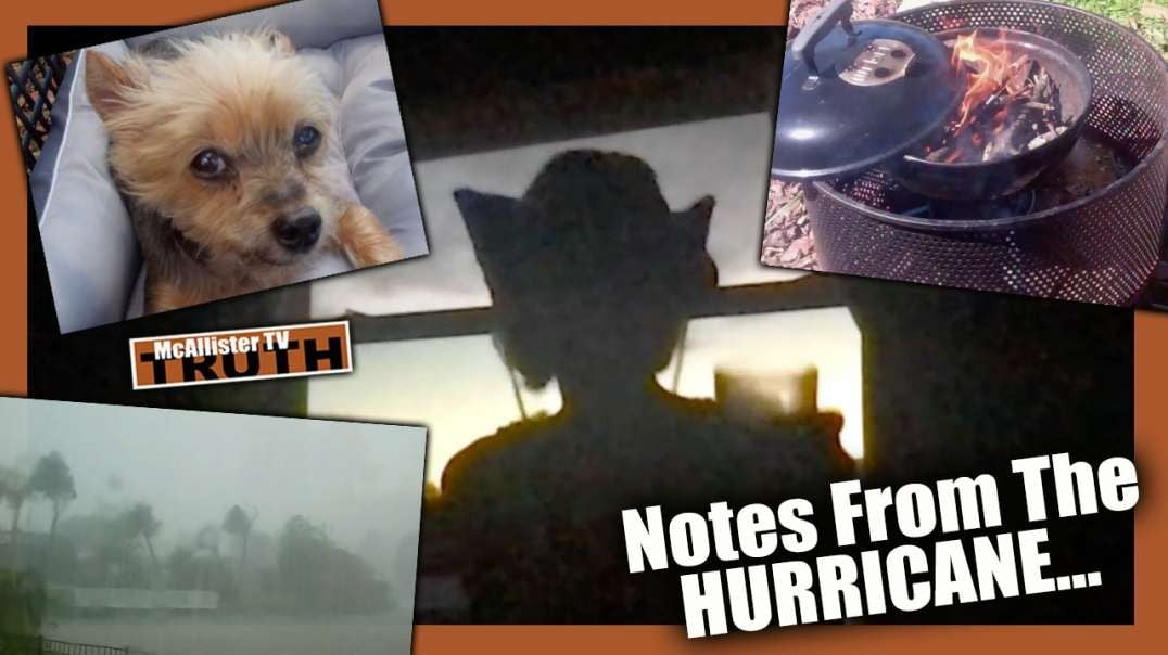 NOTES FROM THE HURRICANE! Starring: LINDA AND TRUMAN...