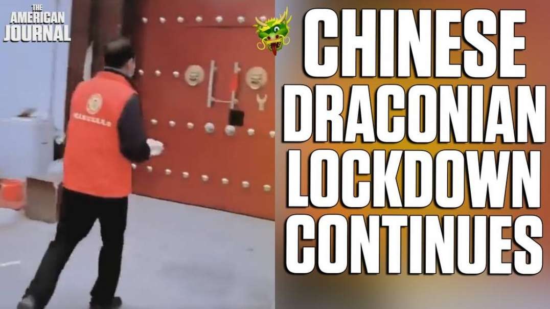 Watch- Chinese Lockdown Authorities Deliver Food Through Slots To People Trapped In Their Homes