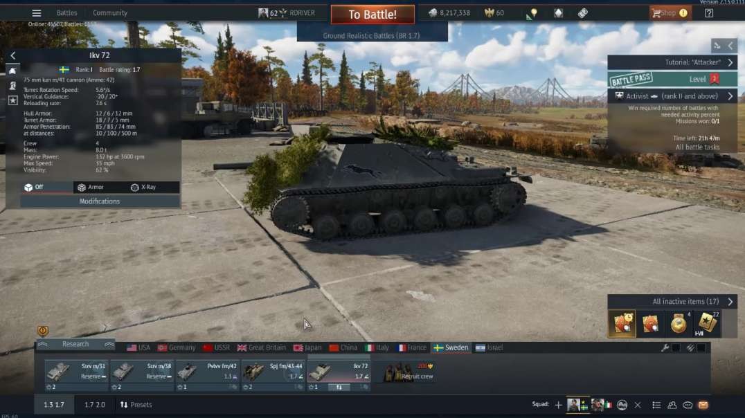 WE CHECK BACK ON SWEDISH TANKS IN WAR THUNDER...THEY DIDN'T GET BETTER! ;)