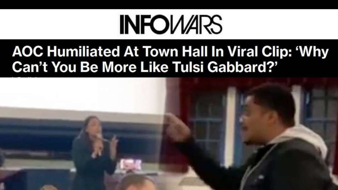 AOC Humiliated At Town Hall In Viral Clip- ‘Why Can’t You Be More Like Tulsi Gabbard ’