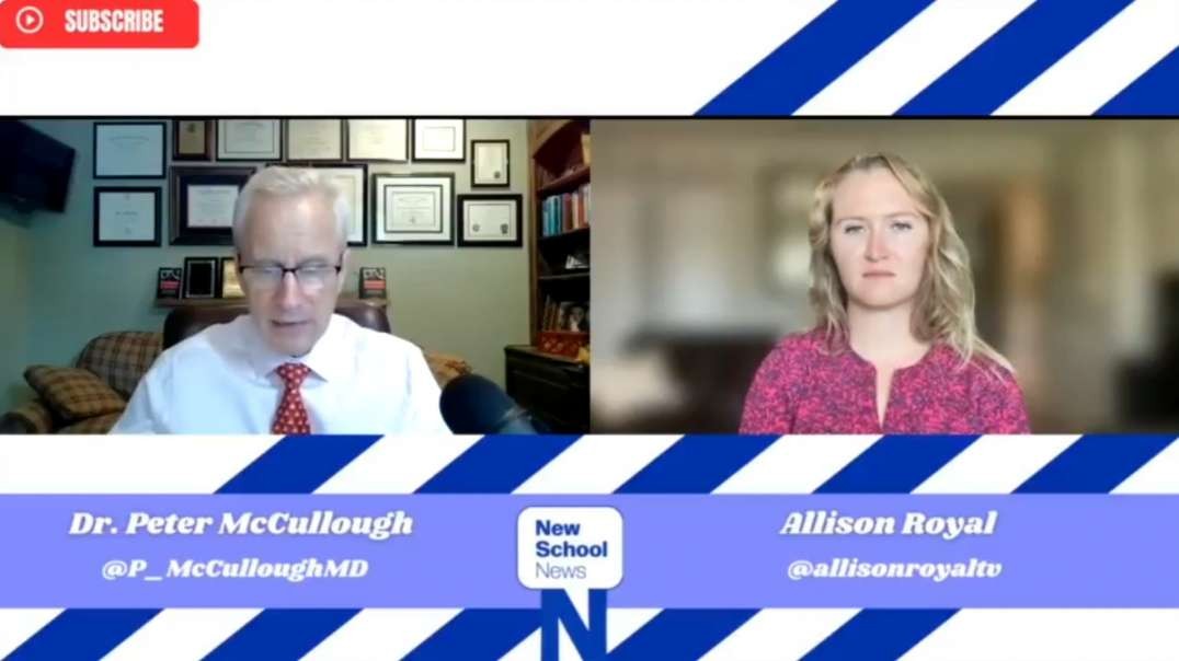 Dr. Peter McCullough - The Twitter Removal - New School News (Allison Royal)