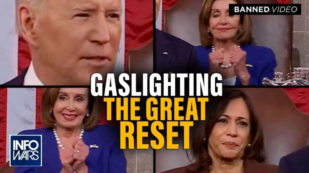 VIDEO- Watch Dems Attempt to Gaslight the World Into Great Reset Collapse