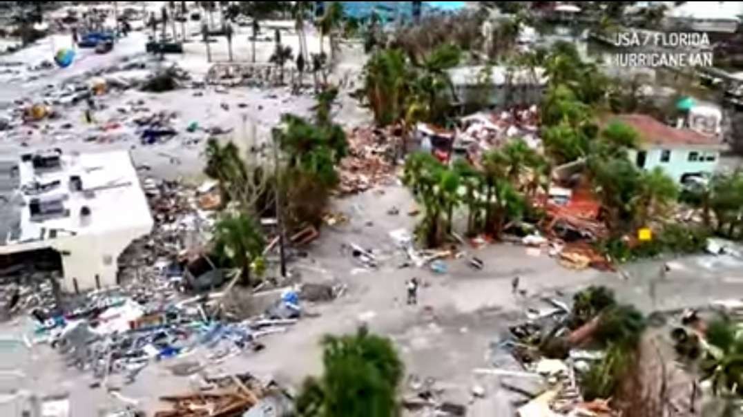 Damage for $40 billion- the consequences of Hurricane Ian in the USA.mp4