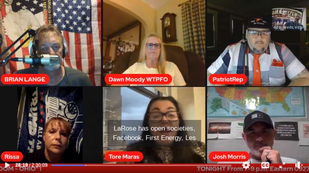 LTR BROADCAST - THE PATRIOT ROUNDTABLE W⁄ SPECIAL GUEST TORE MARAS