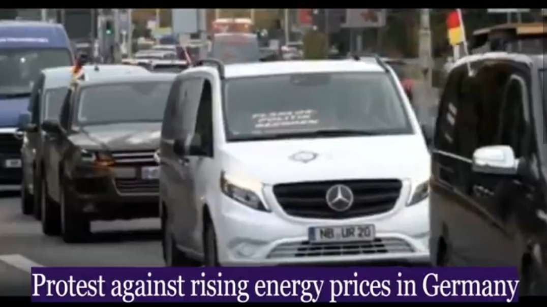 Protest in Germany against the energy policy and rising prices- Gegen Sanktion.mp4