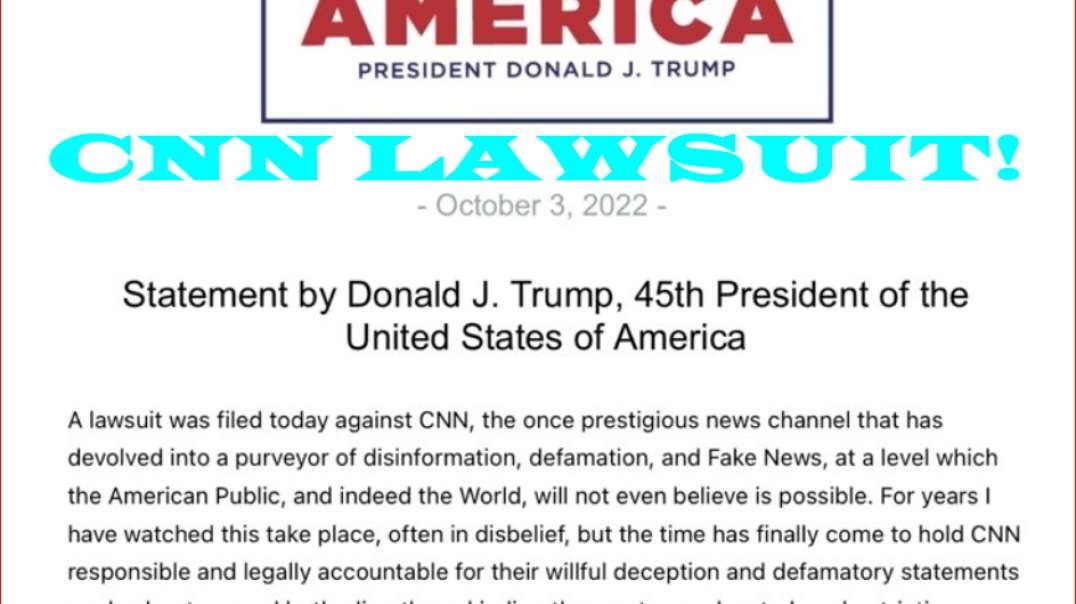 Trump Q+ Team goes on offense against #fakenews CNN, other suits planned