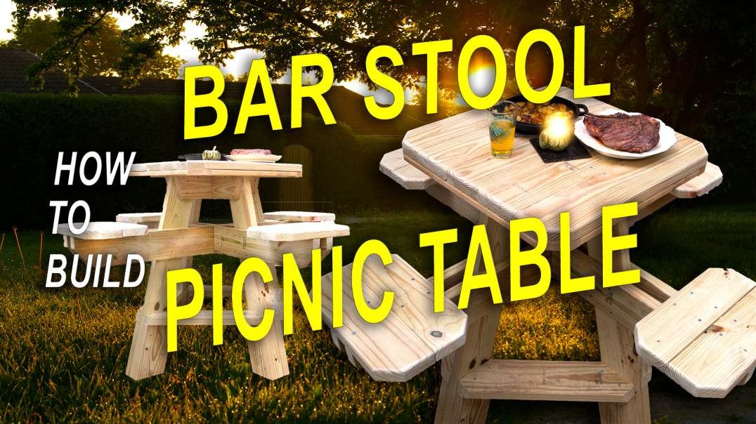 BAR STOOL TABLE How to build