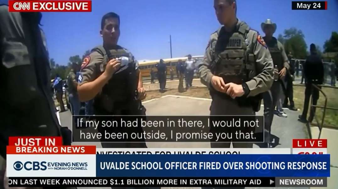 Uvalde School Suspends Police Force & LIES BUSTED Uvalde TX Shooting Bodycam Vids, Times OFF & NO Outside Gunshot Sounds FRAUD.mp4