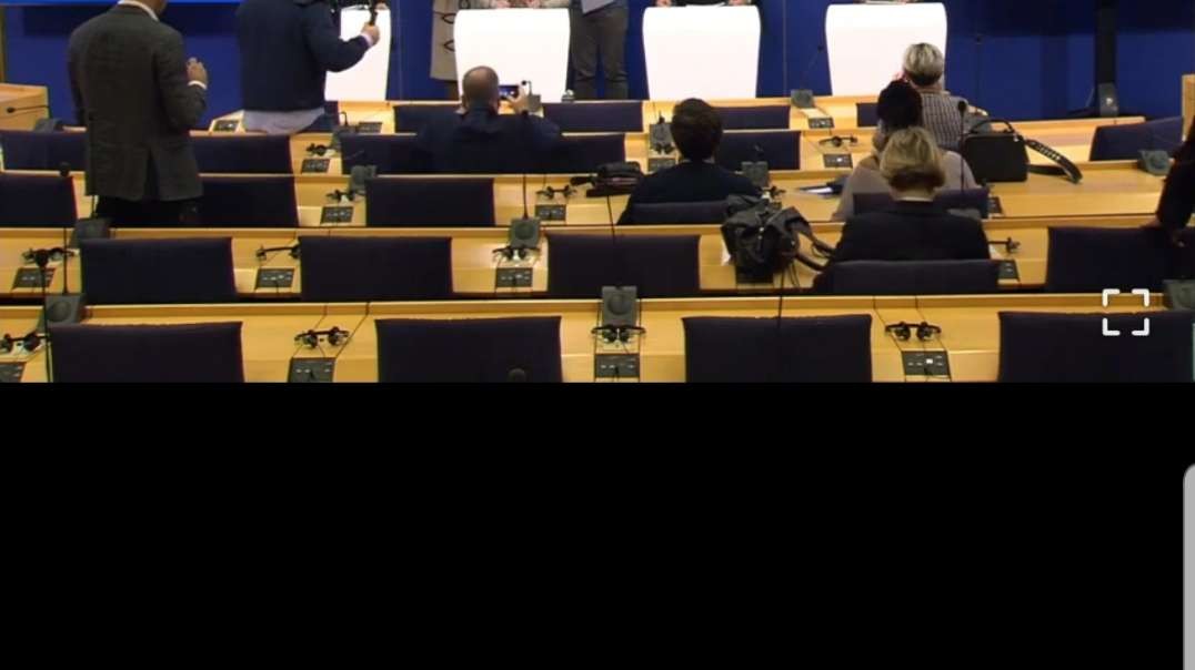 Press Conference After Pfizer CEO Albert Bourla Refused To Answer In Front Of European Parliament