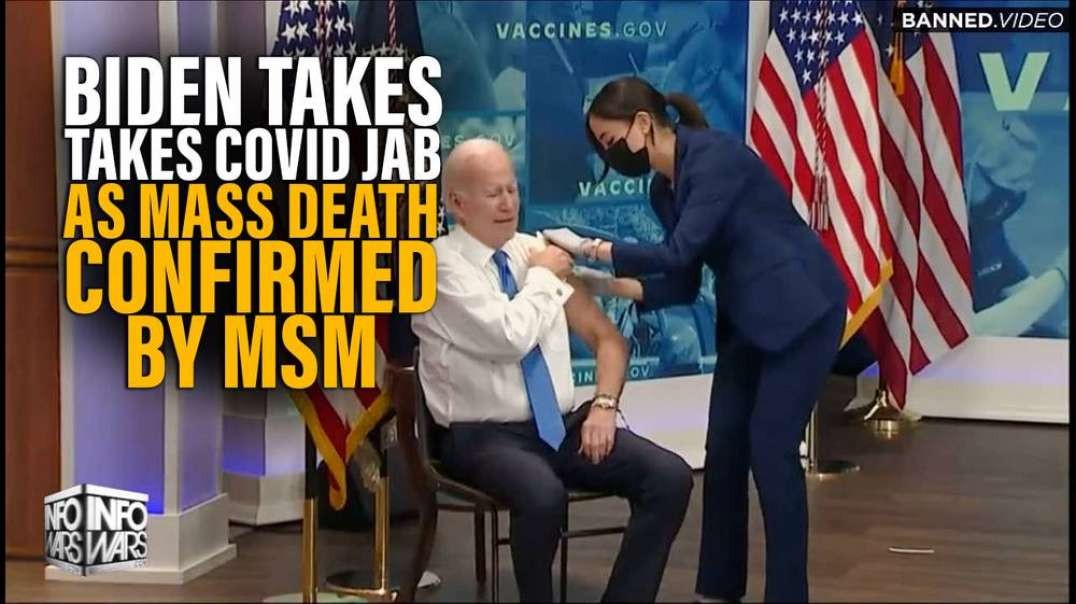 Washington Post Accidentally Admits The Covid Vaccine Is Killing People As Biden Takes A 5th Shot On Live TV