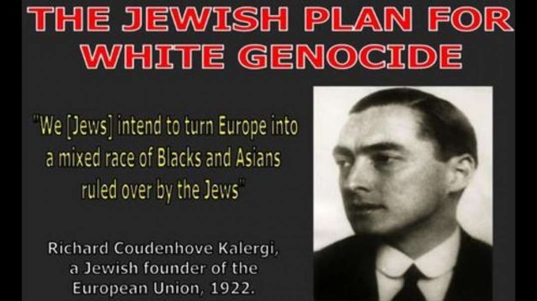 Jewish kalergi plan for white european genocide