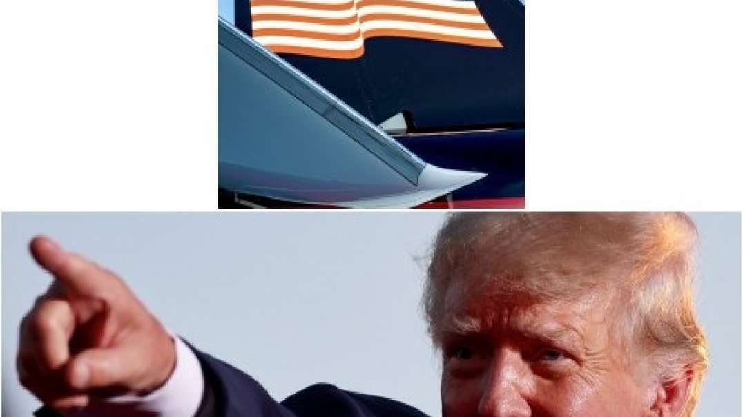 He's back President Trump cruises in newly outfitted Boeing 757 freshly painted