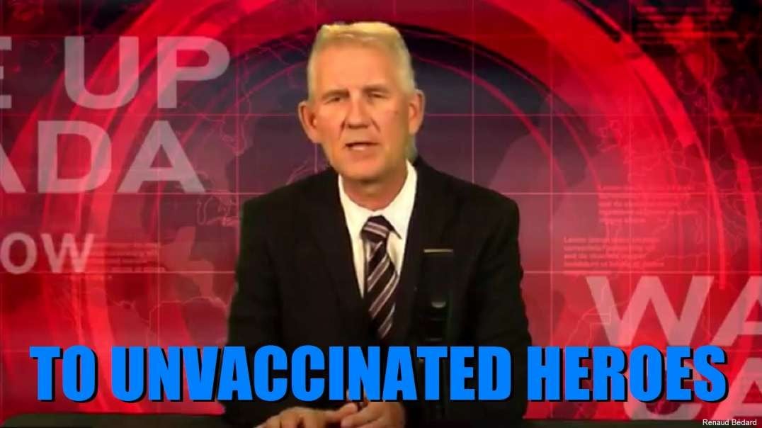 BRAD WYLDER TRIBUTE TO THE UNVACCINATED HEROES