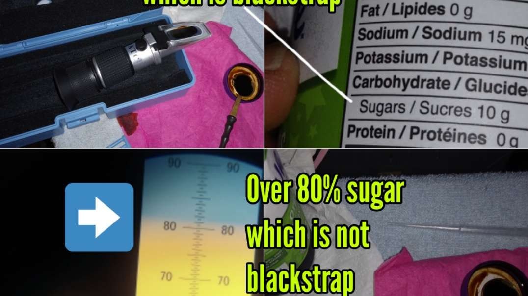 Falsely-advertised Blackstrap Molasses that impaired my immune system