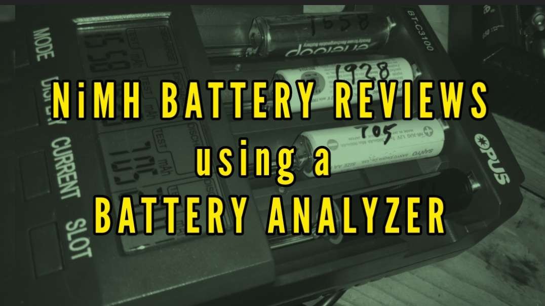 AA NiMH BATTERY REVIEWS using a  BATTERY ANALYZER