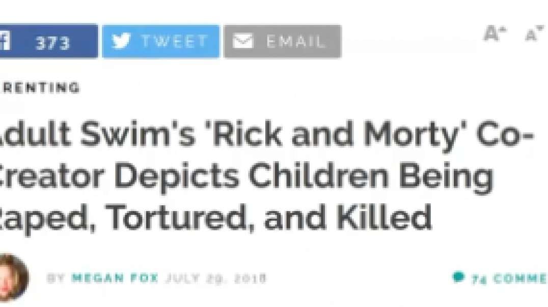 Rick and Morty Depicts Children Being Raped, Tortured and Killed..mp4