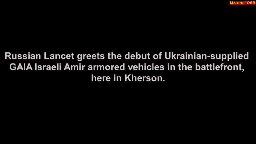 Russia Warmly Greets Israeli Armored Vehicles in Ukraine