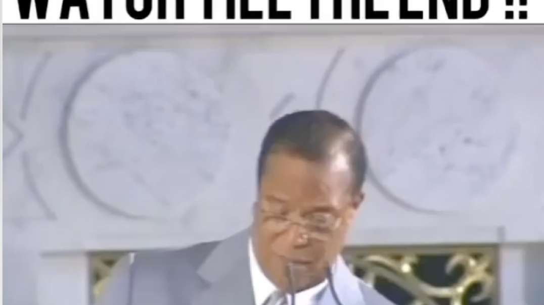 Louis Farrakhan on fluoride and aluminum in water and surrounding your drinks in aluminum cans