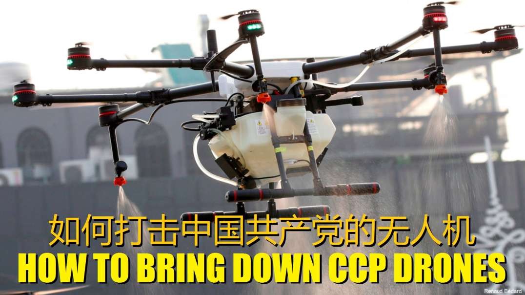 HOW TO BRING DOWN CHINESE COMMUNIST PARTY DRONES
