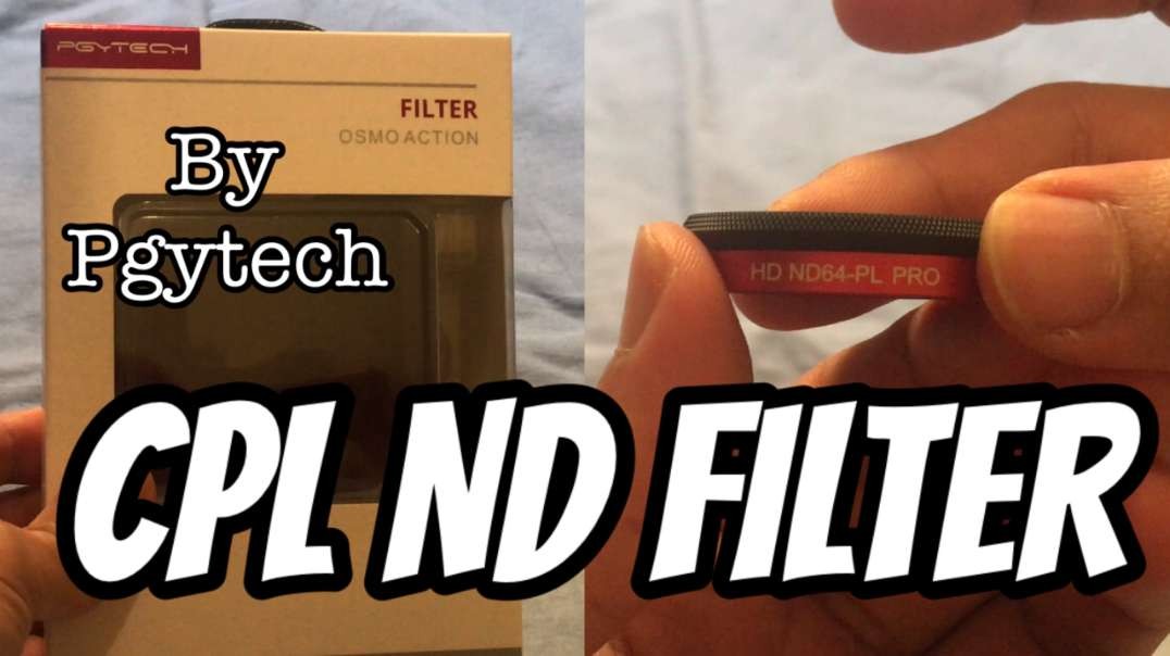 UNBOXING PGYTECH ND FILTER FOR OSMO ACTION