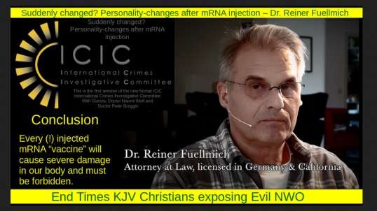 Suddenly changed? Personality-changes after mRNA injection – Dr. Reiner Fuellmich