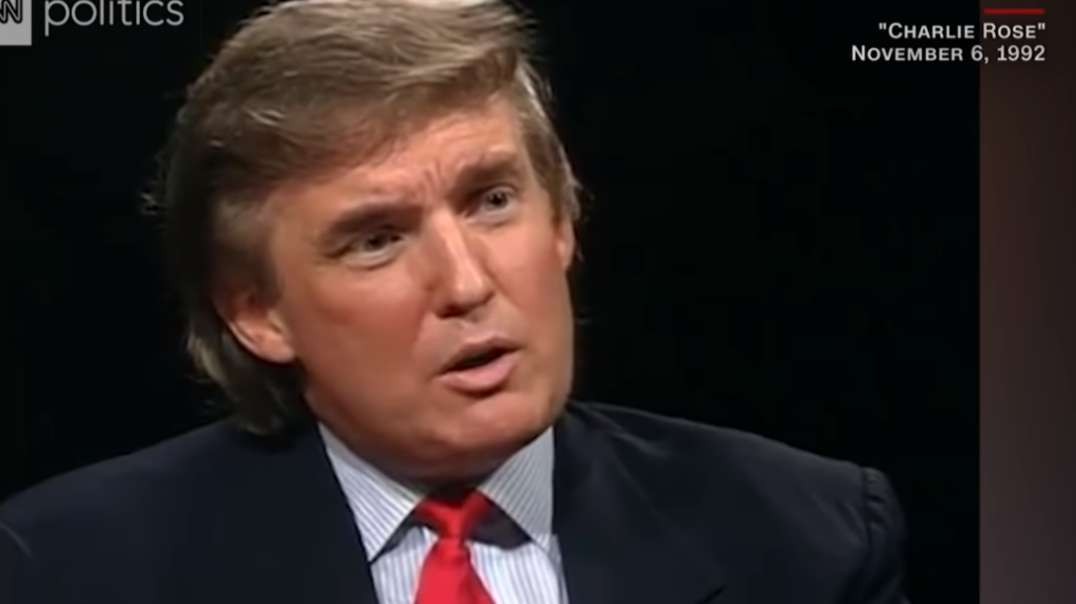 During a 1992 interview with Charlie Rose, Donald Trump discussed his views on loyalty.