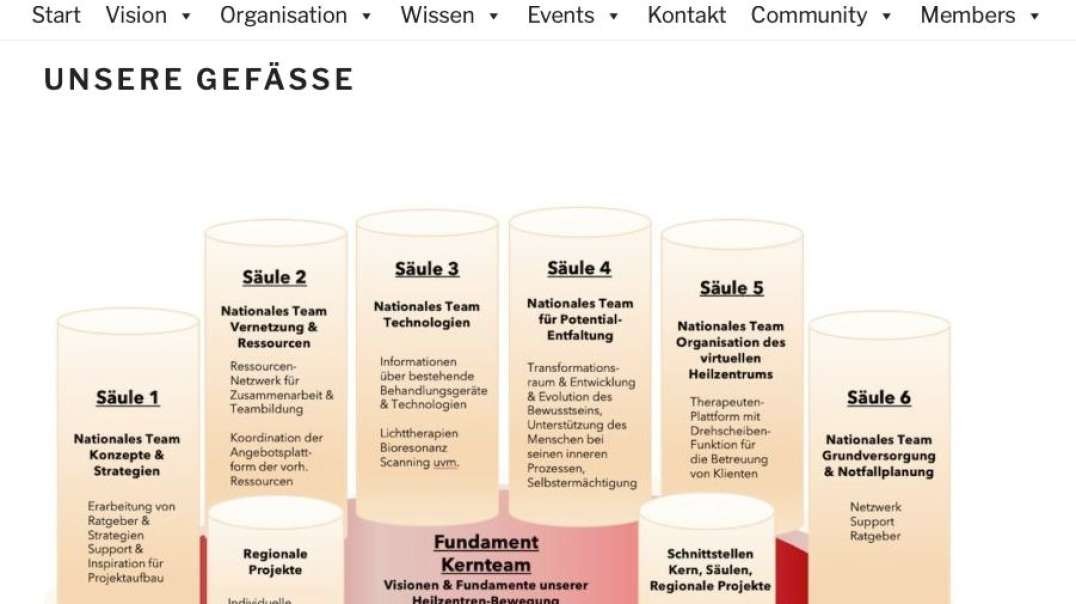 Zoomevent mit Region Basel-Schweiz-Vorstellung Heilzentren Aufbau, Struktur und Teamfundamente