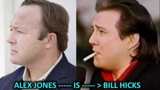 Infowars is Controlled Opposition... Alex Jones is Actually Luciferian Comedian Bill Hicks... Born-Again with Hivemind A.i.